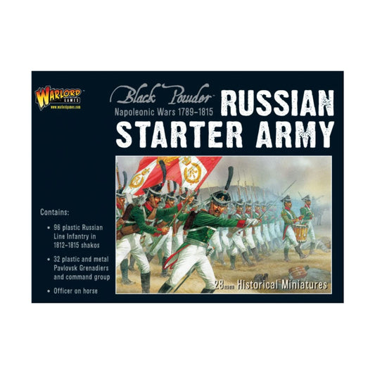 Black Powder - Napoleonic Russian Starter Army - 28mm Scale - Warlord Games