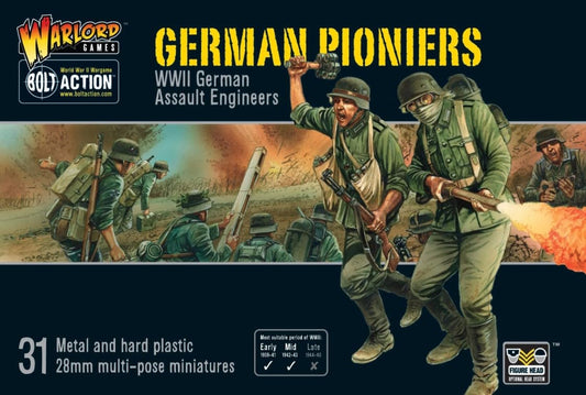 Bolt Action - German Pioneers Assault Engineers - Warlord Games