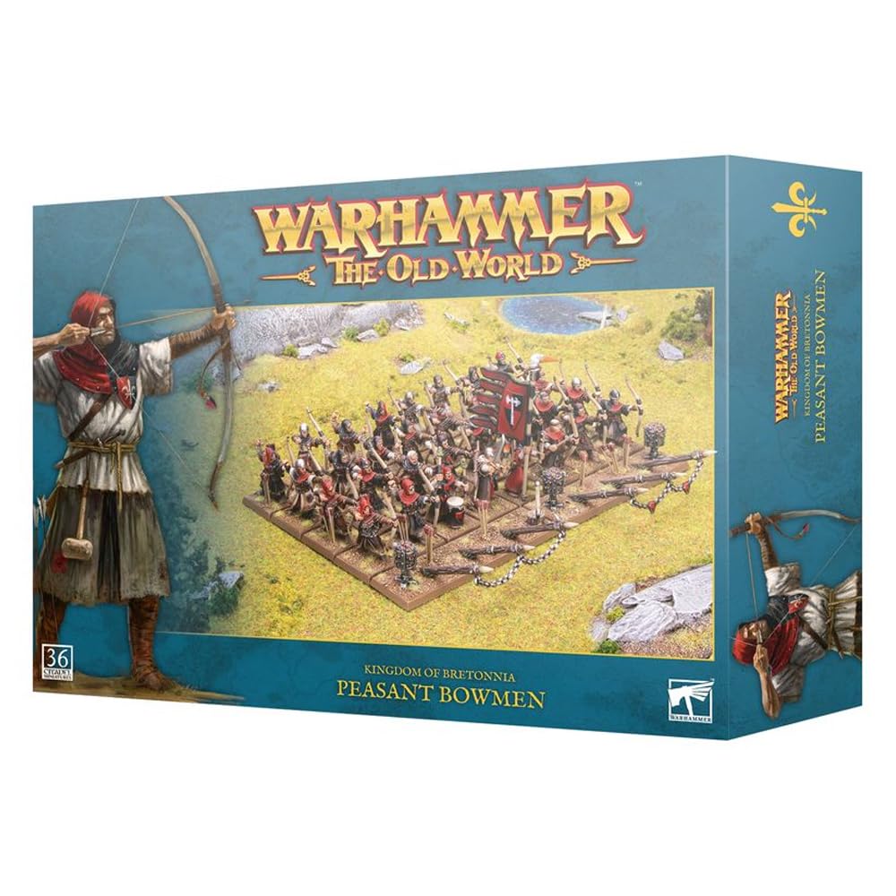 Kingdom of Bretonnia : Peasant Bowmen - Warhammer The Old World - Games Workshop