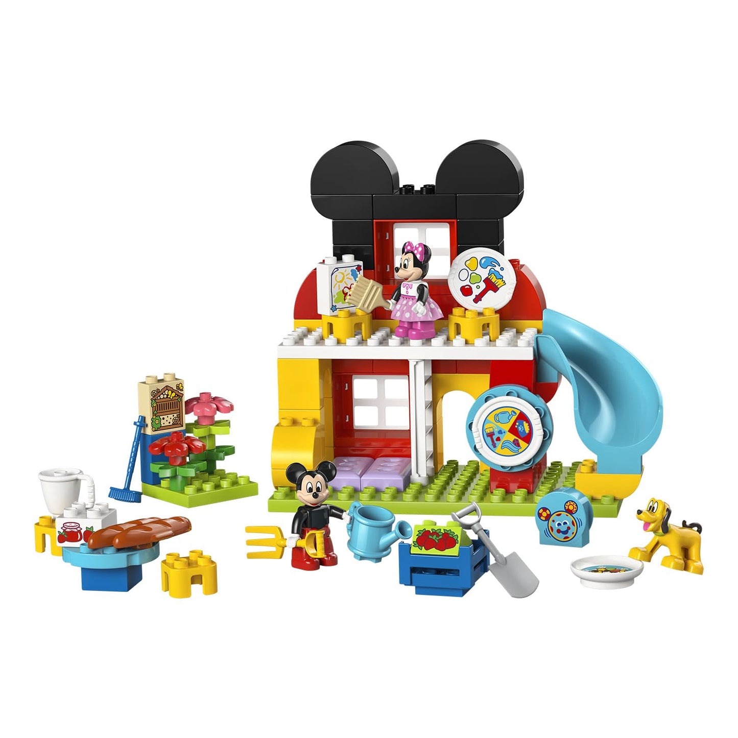 LEGO 10465 DUPLO Disney Mickey Mouse Clubhouse with Minnie & Pluto - incl. 3 Figures & Toodles