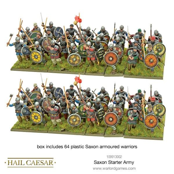 Hail Caesar - Saxon Starter Army - 28mm - Warlord Games