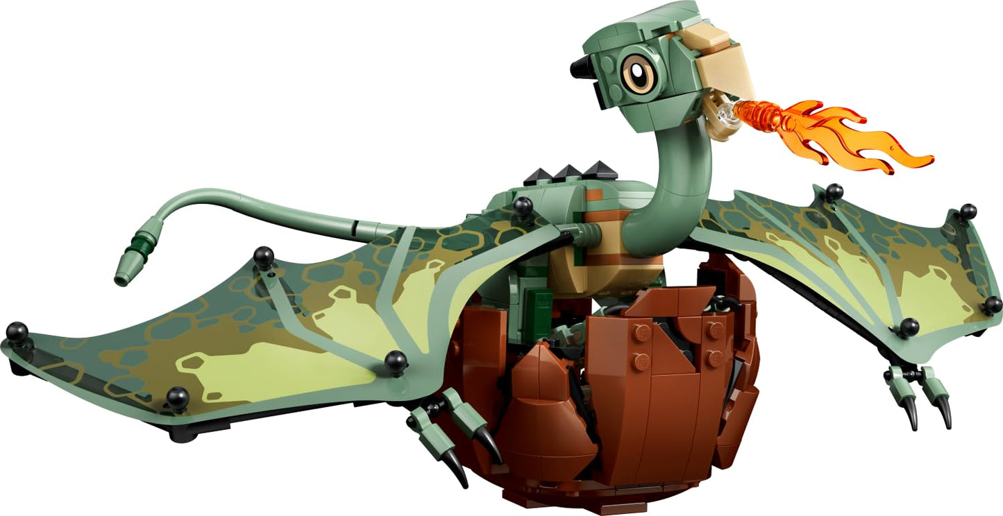 LEGO 76477 Harry Potter Norbert : Hagrid's Baby Dragon Toy - Posable Figure with Foil Wings and Egg