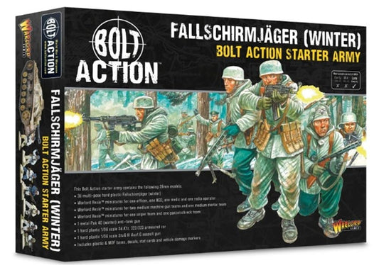 Bolt Action - Fallschirmjager Winter Starter Army - 28mm Scale - Warlord Games