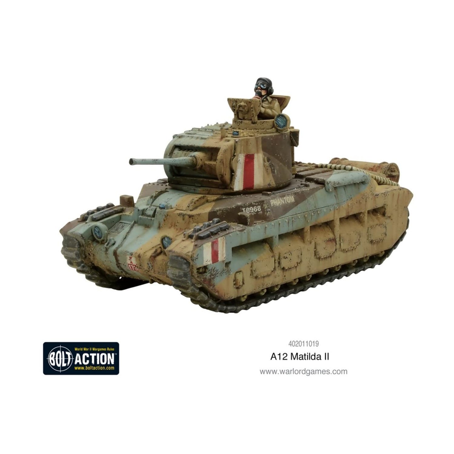 Bolt Action - British Matilda II Tank Troop - 28mm Scale - Warlord Games