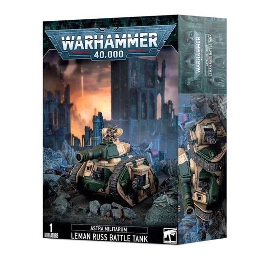 Games Workshop - Warhammer 40,000 - Astra Militarum : Leman Russ Battle Tank (2023 Edition)