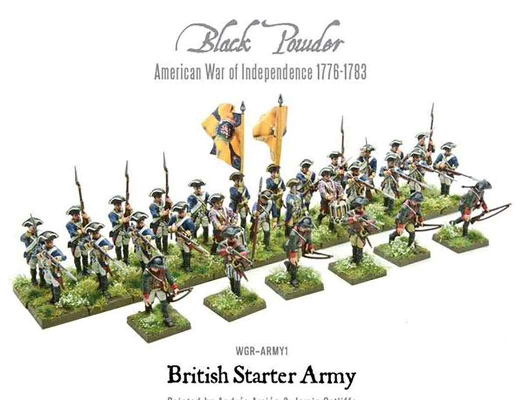 American War Of Independence : British Starter Army - 28mm Scale - Warlord Games