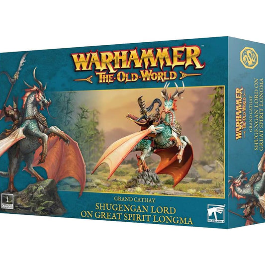 Grand Cathay : Shugengan Lord on Great Sprit Longma - Warhammer The Old World - Games Workshop