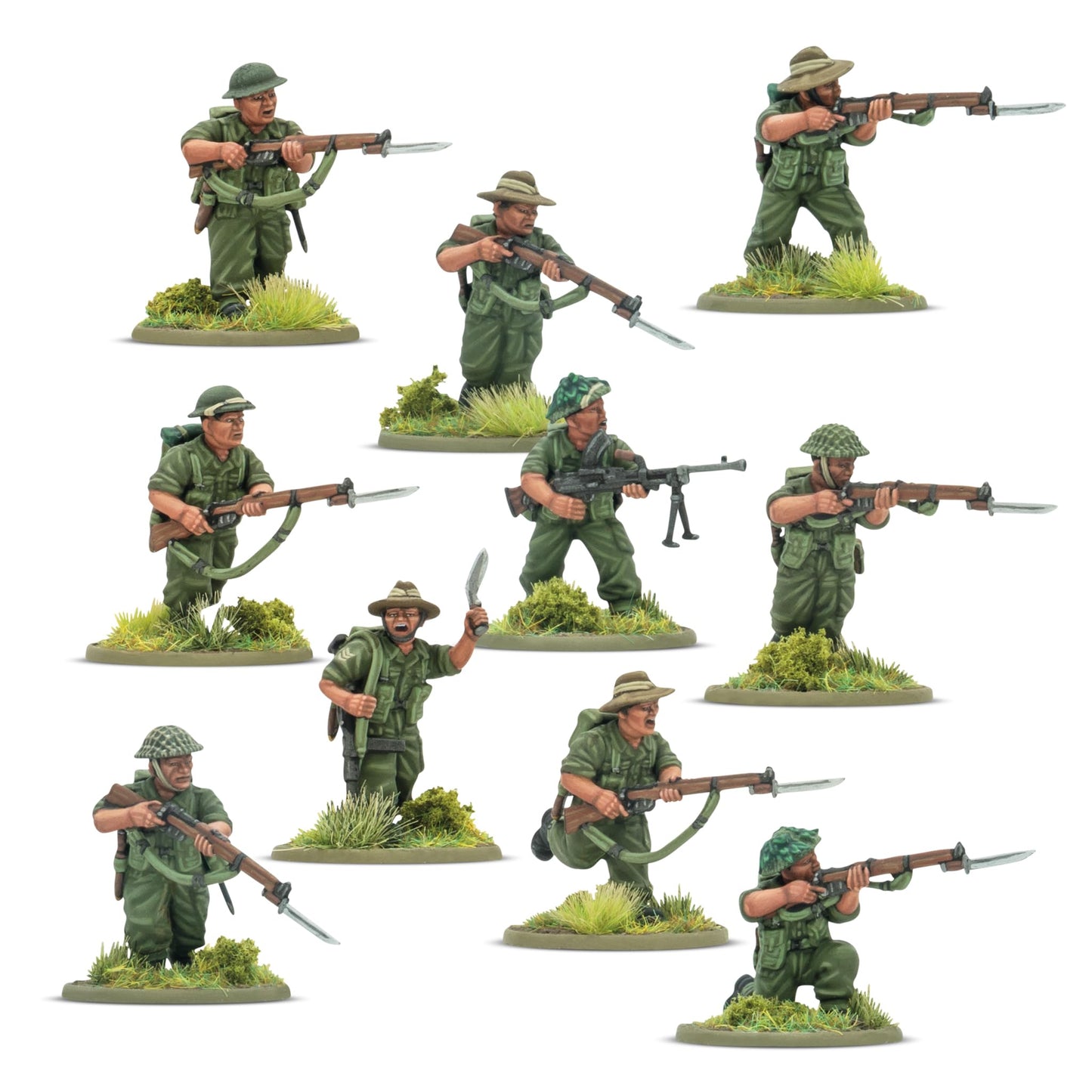 Bolt Action : Ayo Gorkhali! - Gurkha Starter Army - 28mm Scale - Warlord Games