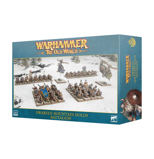 Games Workshop - Warhammer - The Old World - Battalion : Dwarfen Mountain Holds (Dwarf Boxed Set)