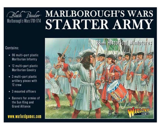 Black Powder : Marlborough's Wars Starter Army - 28mm Scale - Warlord Games