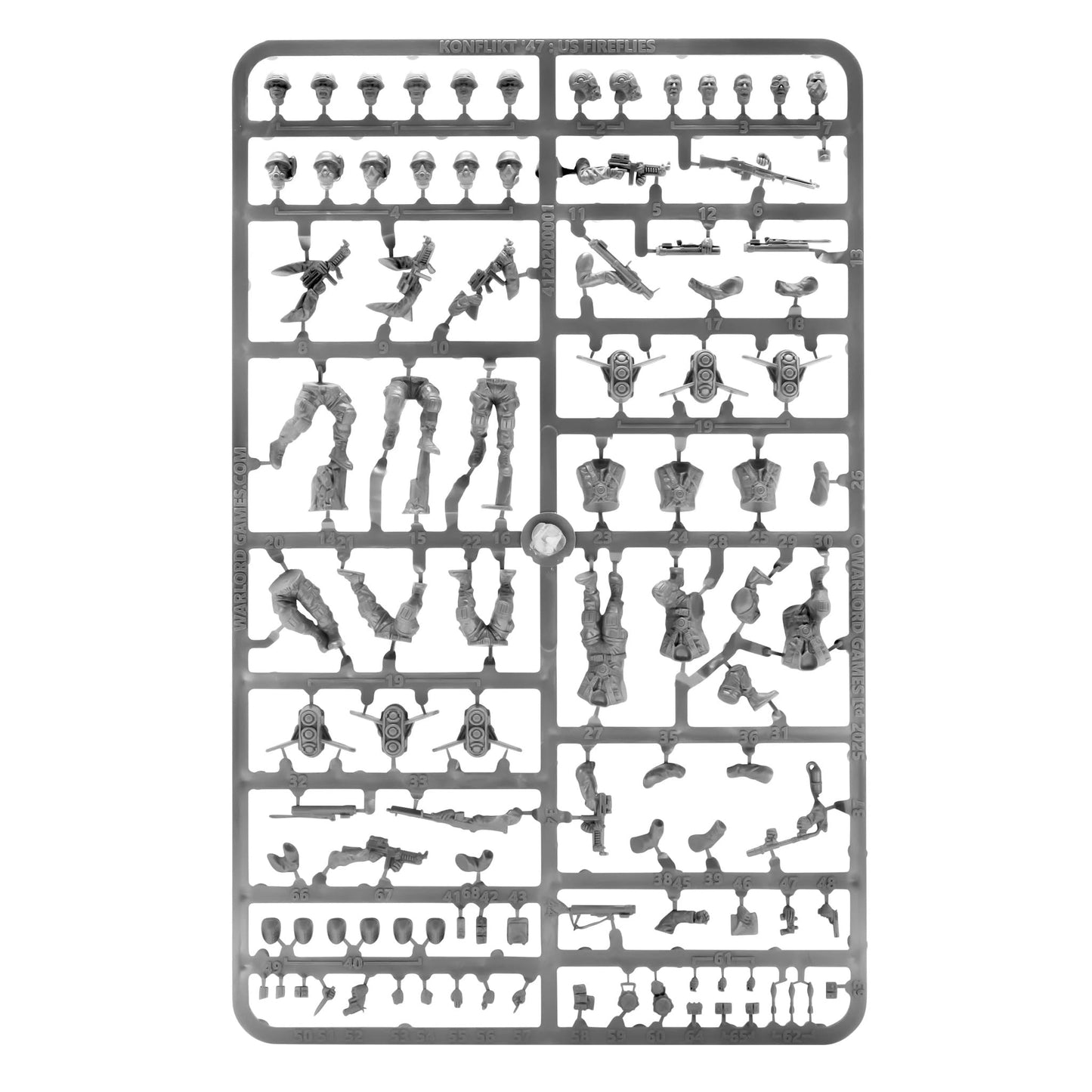 Konflikt 47' Firefly Airborne Infantry - United States - 28mm Scale - Warlord Games