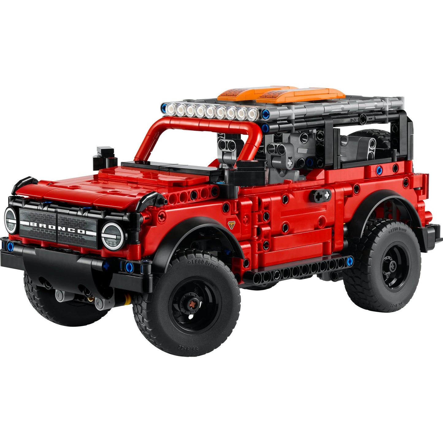 LEGO 42213 Technic Ford Bronco SUV Off Road Car Toy - Model Kit with Opening Doors, V6 Engine, Suspension & Steering