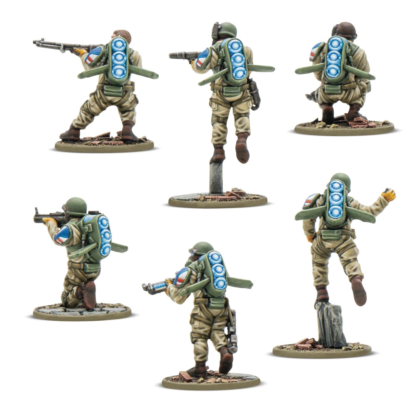 Konflikt 47' Firefly Airborne Infantry - United States - 28mm Scale - Warlord Games