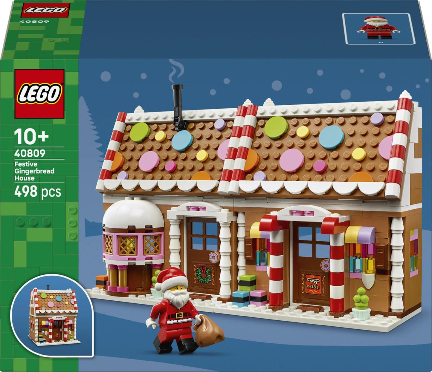 LEGO 40809 Festive Gingerbread House