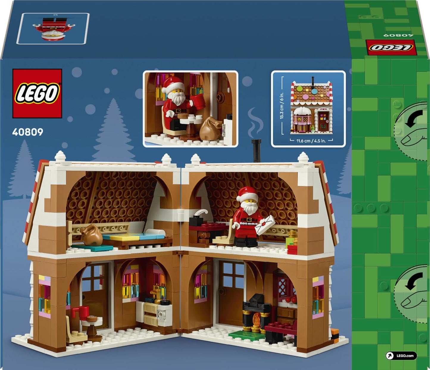 LEGO 40809 Festive Gingerbread House