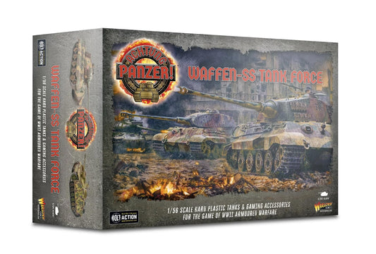 Achtung Panzer! German Waffen-SS Tank Force - Bolt Action 28mm Scale - Warlord Games