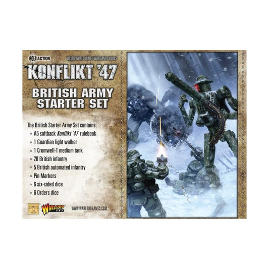 Konflikt '47 - British Army Starter Set - Warlord Games