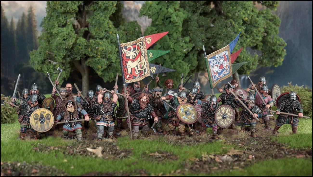 VICTRIX VXDA001 - Vikings - 60 Figures - 28mm Plastic Miniatures - Dark Ages