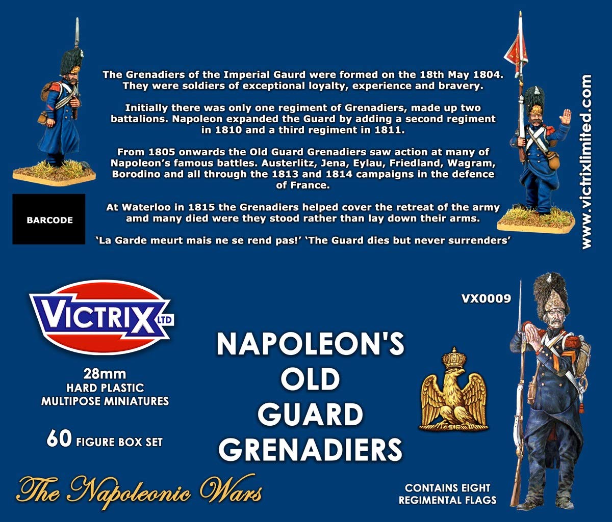 Victrix VX0009 - Napoleon's French Old Guard Grenadiers