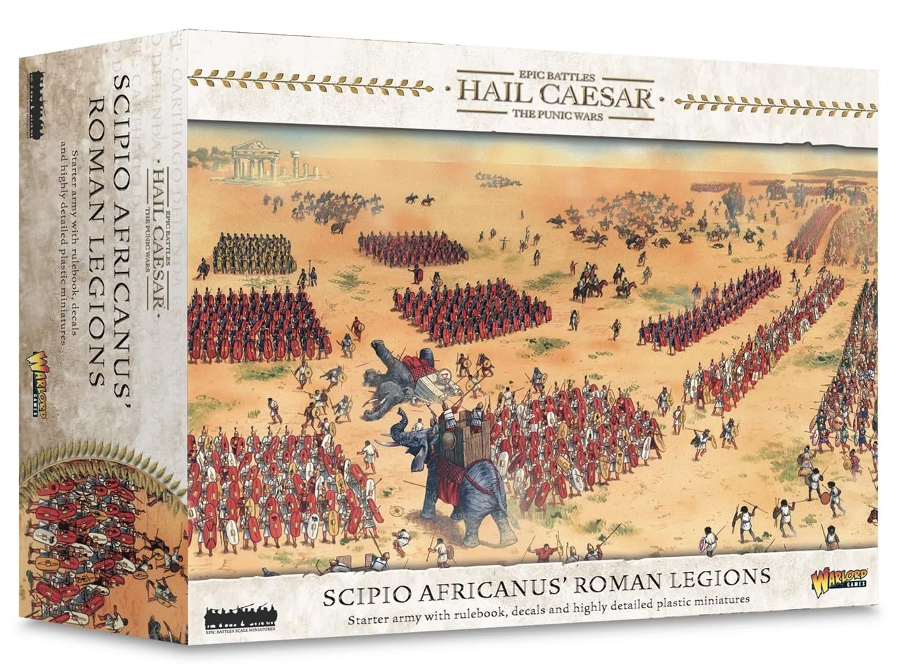 Hail Caesar Epic Battles : Scipio Africanus’ Roman Legions - Warlord Games