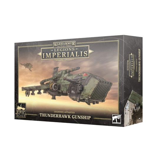 Games Workshop - Warhammer - Legions Imperalis - Legions Astartes : Thunderhawk Gunship [EPIC SCALE]