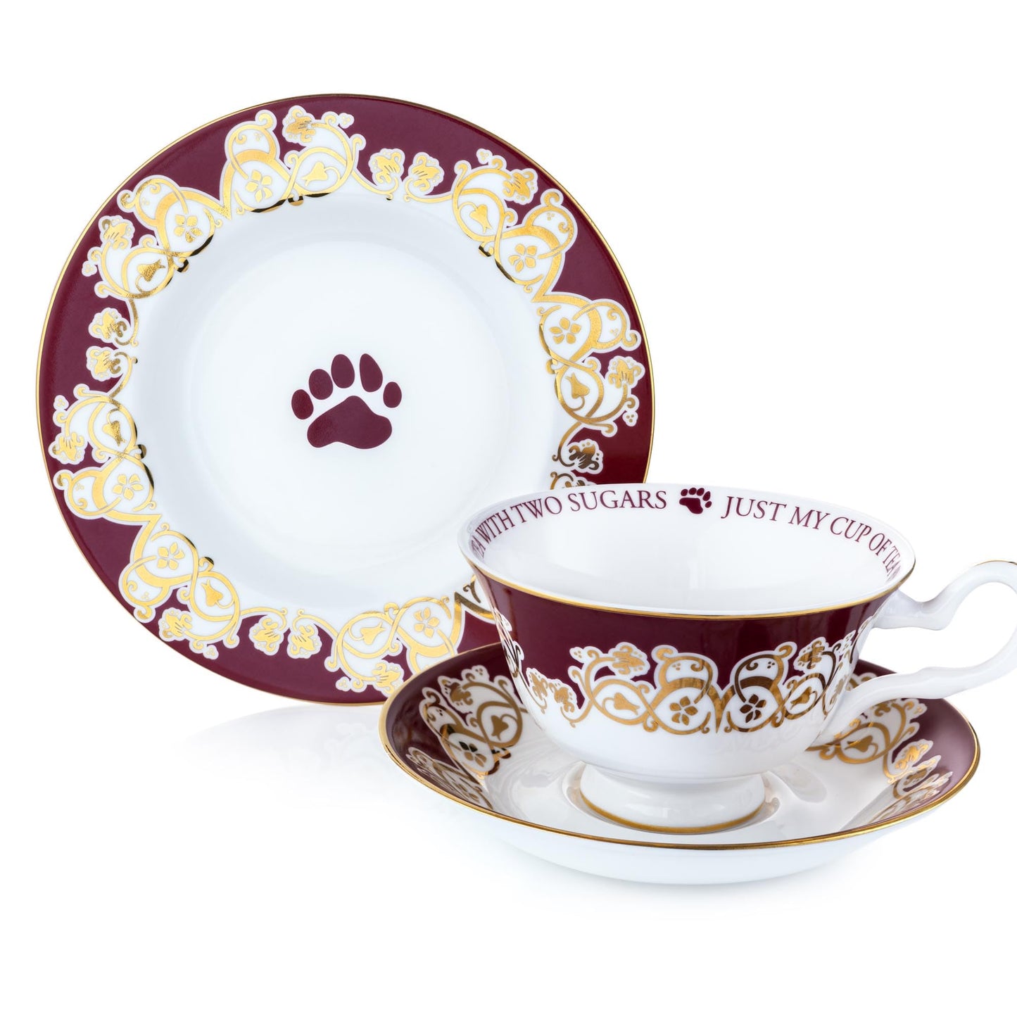 The English Ladies - Charlie Bears Just My Cup of Tea - Cup & Saucer Set