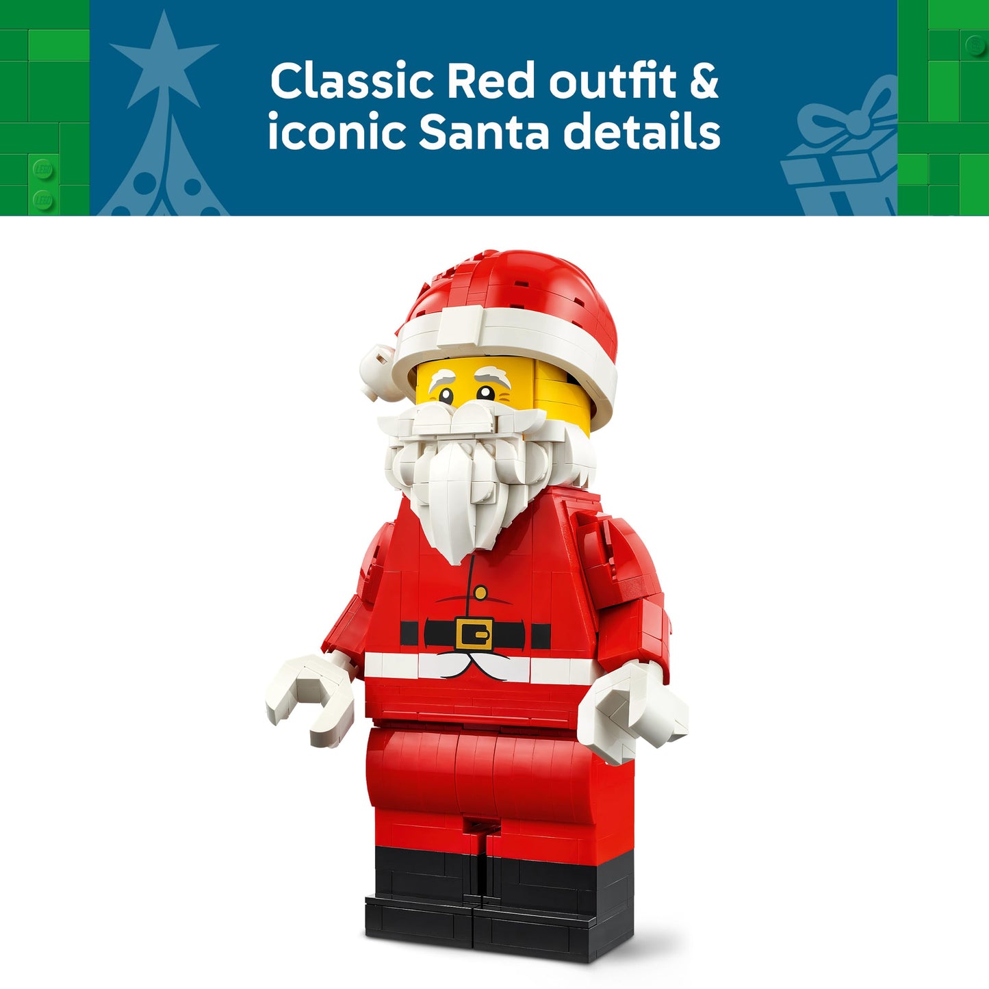 LEGO 40820 Up-Scaled Santa Minifigure