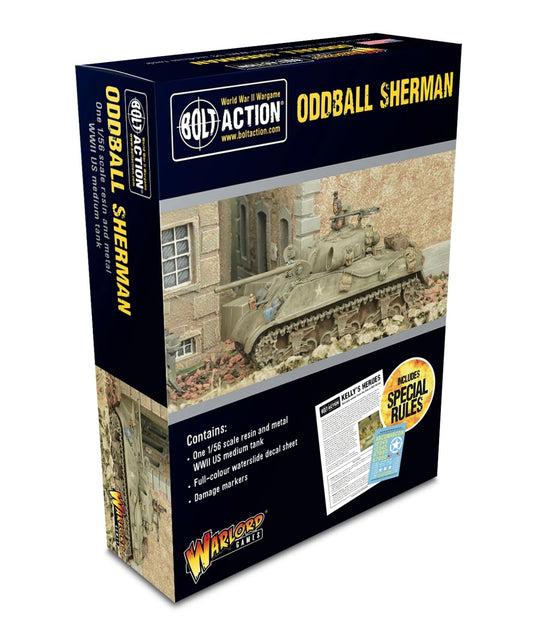 Bolt Action : Oddball Sherman - 28mm Scale - Warlord Games