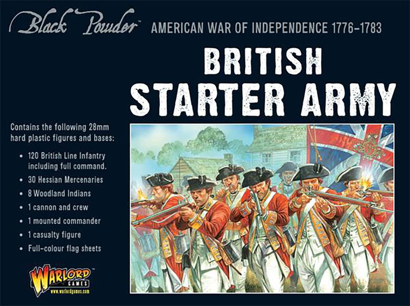 American War Of Independence : British Starter Army - 28mm Scale - Warlord Games