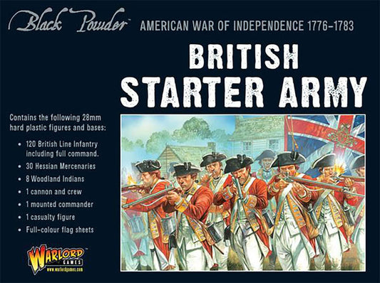 American War Of Independence : British Starter Army - 28mm Scale - Warlord Games