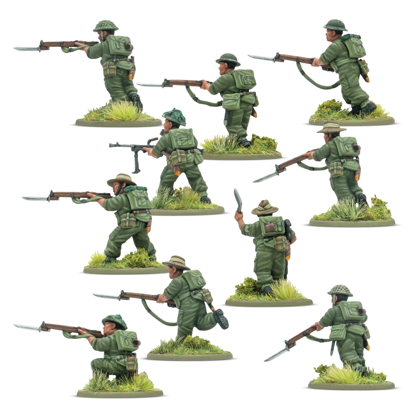 Bolt Action : Ayo Gorkhali! - Gurkha Starter Army - 28mm Scale - Warlord Games
