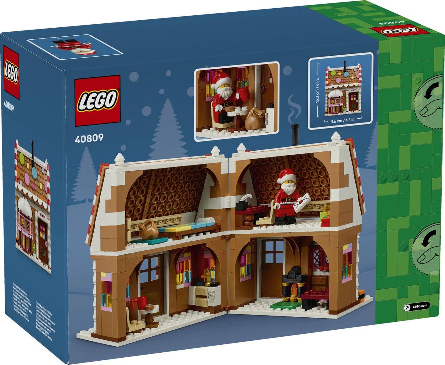 LEGO 40809 Festive Gingerbread House