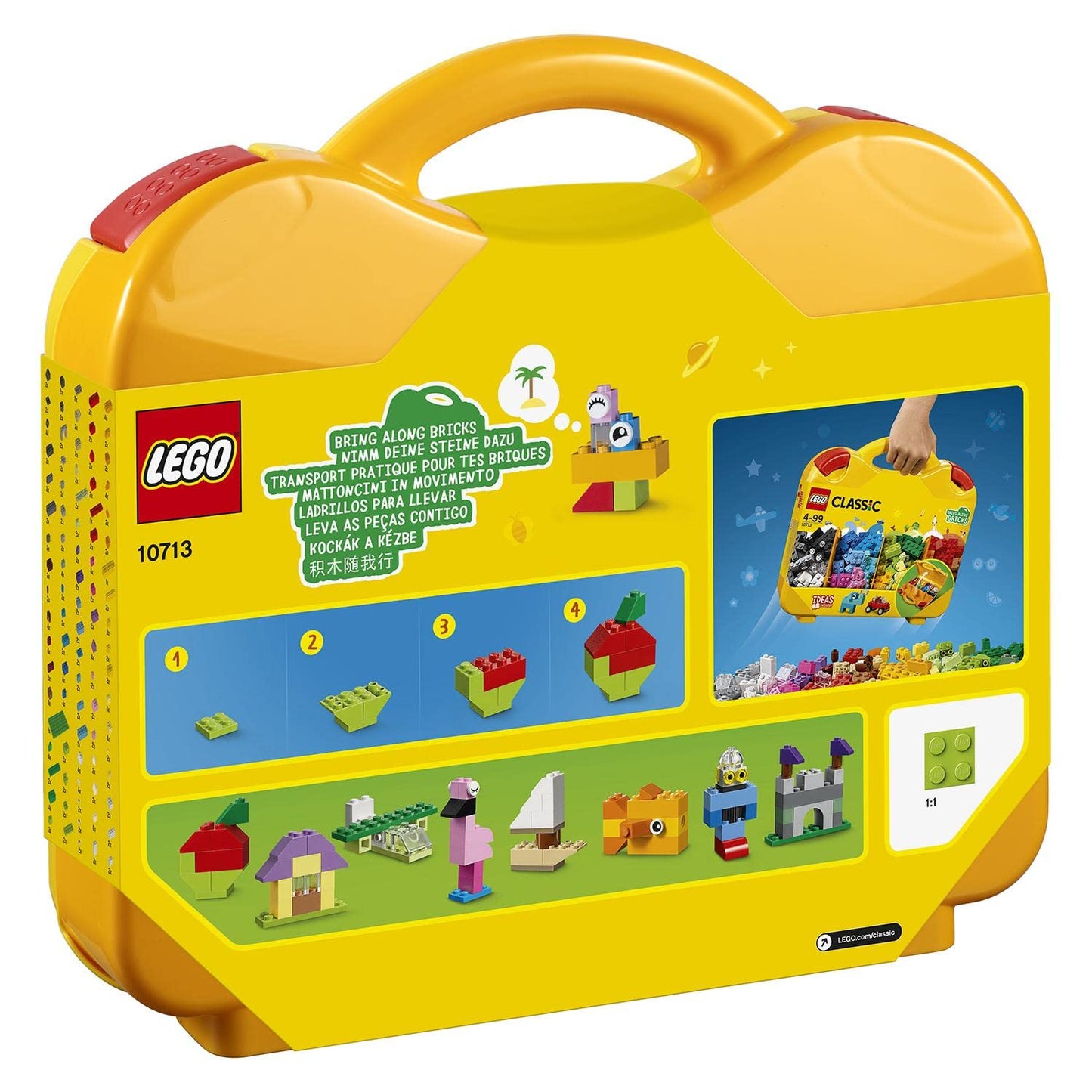 LEGO 10713 Classic Creative Suitcase