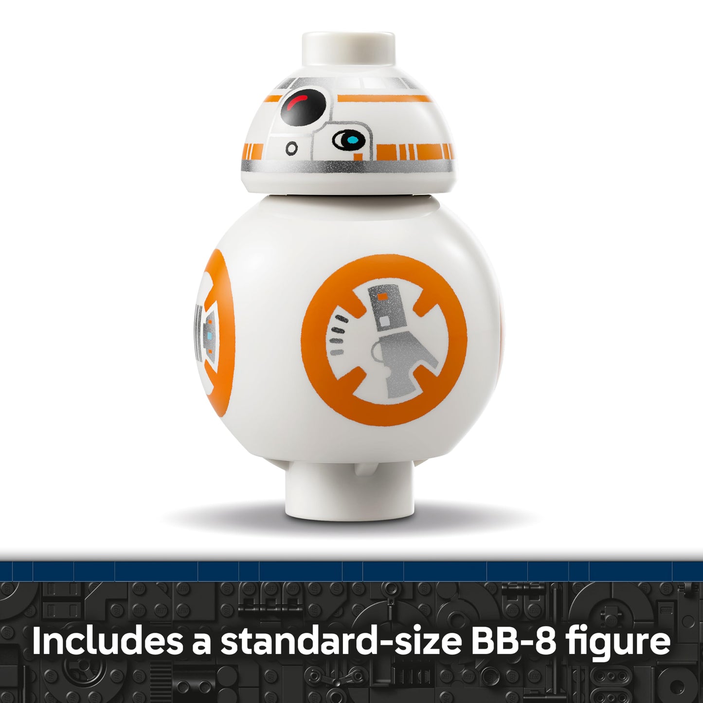 LEGO 75452 Star Wars 75452 BB-8 Astromech Droid Figure Model Kit - Building Toy with Spinning Head & Wheel