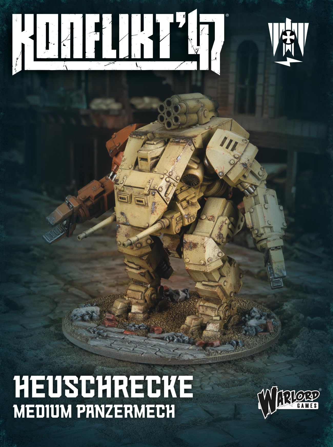 Konflikt 47' : Heuschrecke (Locust) Medium Panzermech - Axis Miniature - 28mm Scale - Warlord Games
