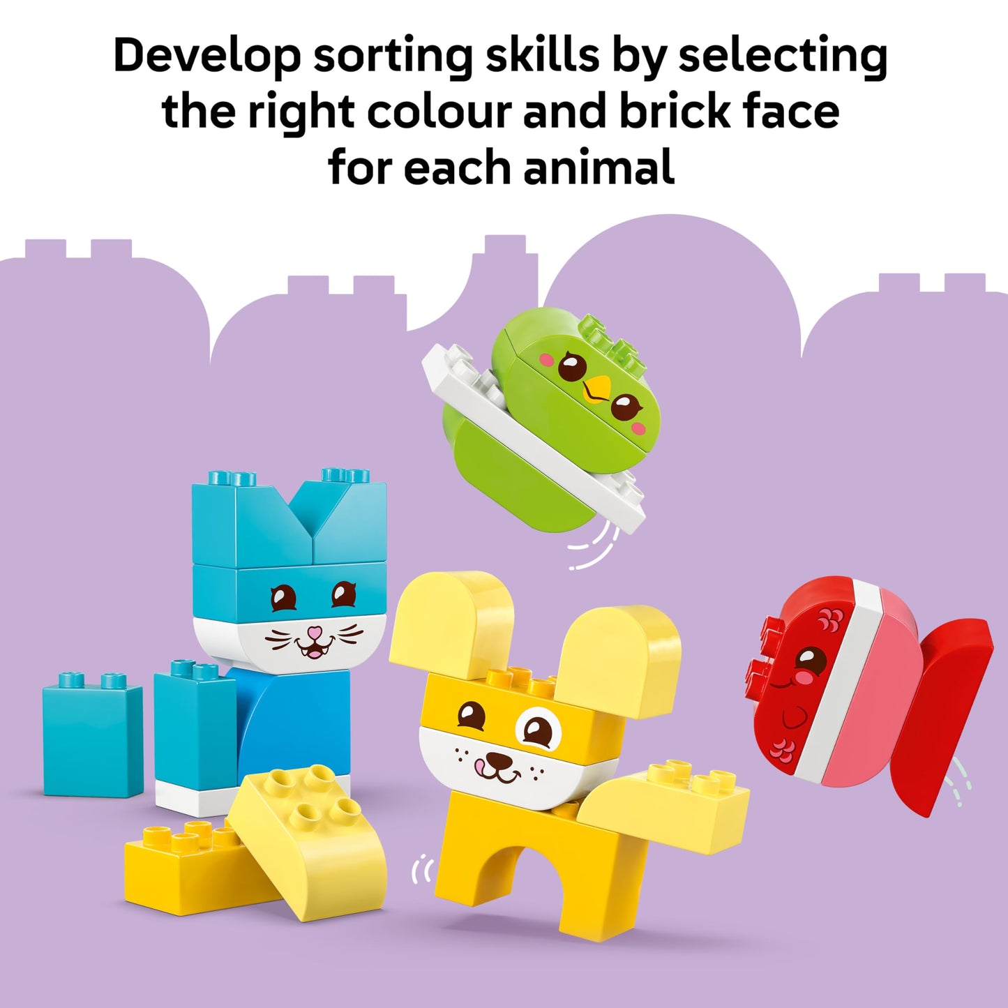 LEGO 10477 DUPLO 3 in 1 Creative Cute Pets