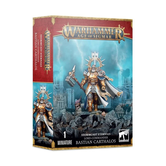 Warhammer Age Of Sigmar - Stormcast Eternals : Lord-Commander Bastian Carthalos - Games Workshop FBA