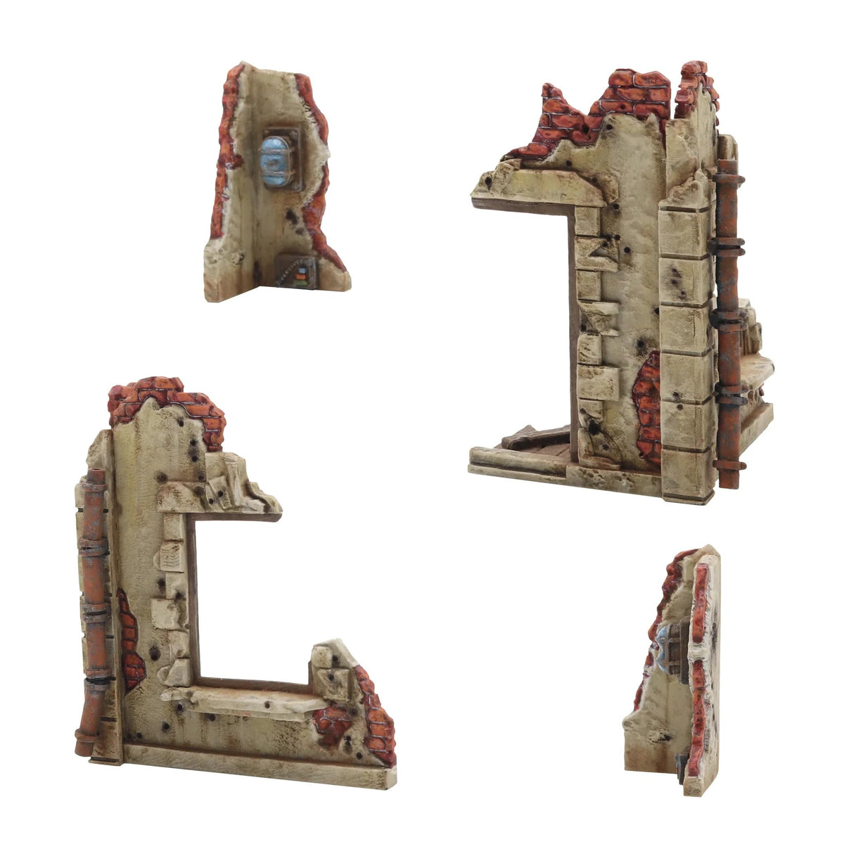 Konflikt '47 Ruined Building - 28mm Scale - Warlord Games