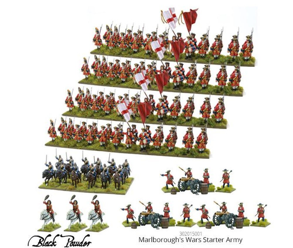 Black Powder : Marlborough's Wars Starter Army - 28mm Scale - Warlord Games