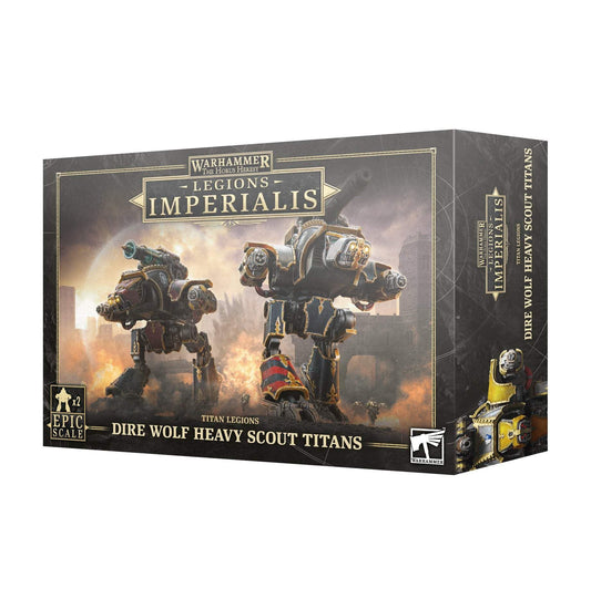 Legions Imperialis : Dire Wolf Heavy Scout Titans [EPIC SCALE] - Warhammer The Horus Heresy - Games Workshop