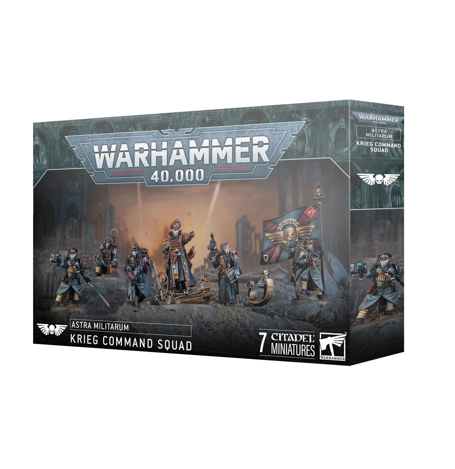 Games Workshop - Warhammer 40,000 - Astra Militarum : Krieg Command Squad