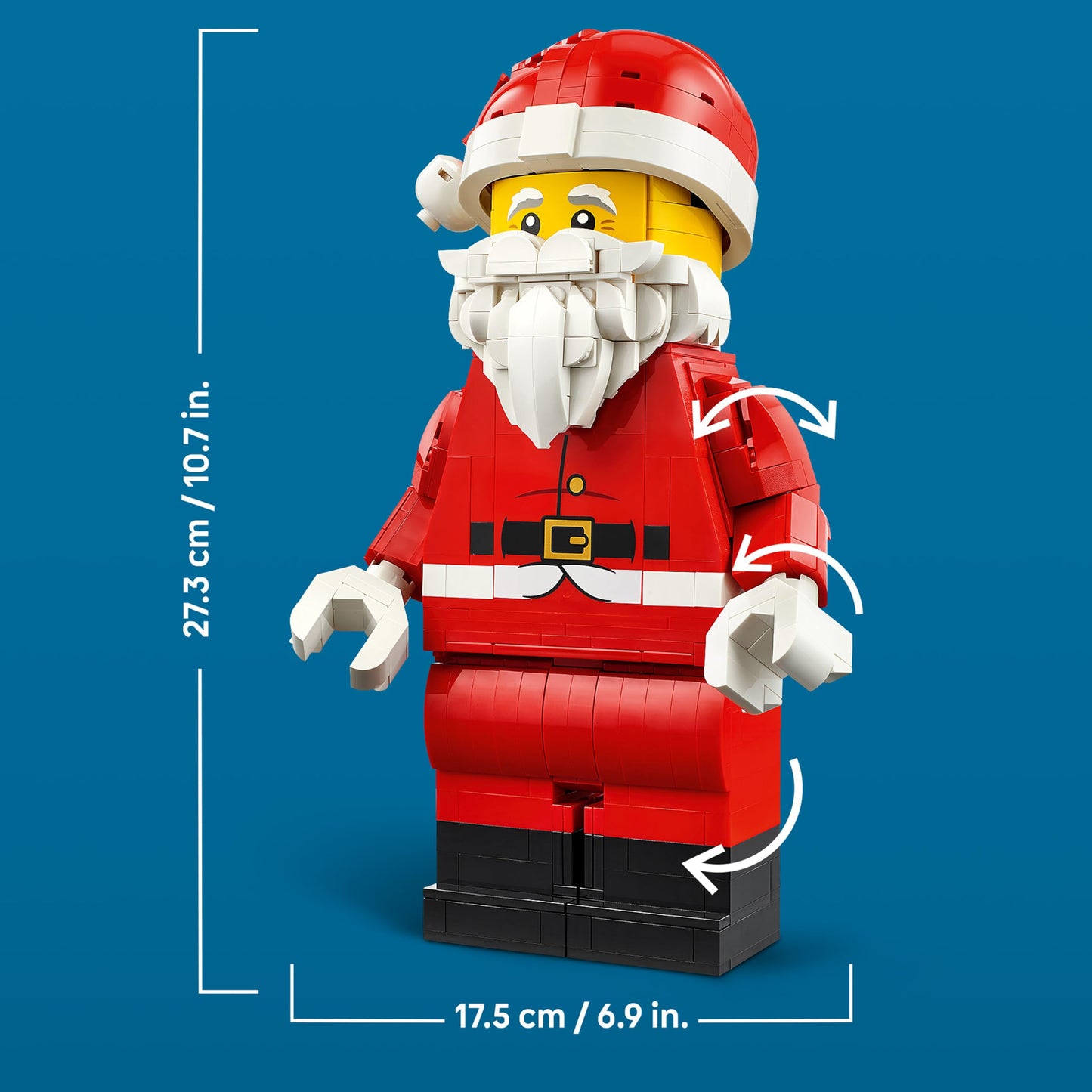 LEGO 40820 Up-Scaled Santa Minifigure