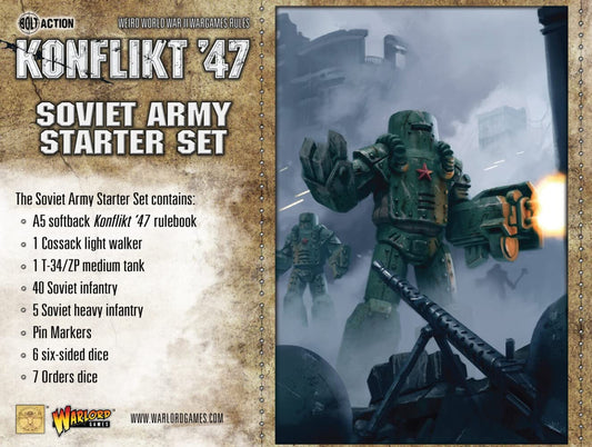 Soviet Army Starter Set - Konflikt '47 - Warlord Games