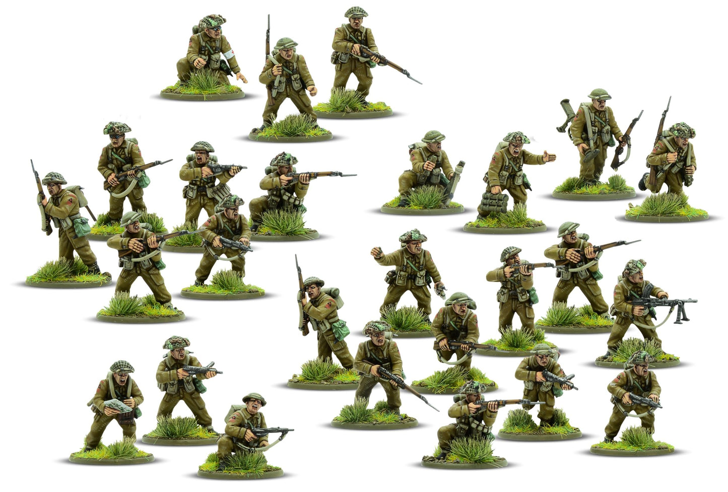 Bolt Action : British & Canadian Army Infantry (1943-45) - 28mm Scale - Warlord Games
