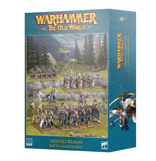 High Elf Realms : Battle March Army - Warhammer The Old World - Games Workshop
