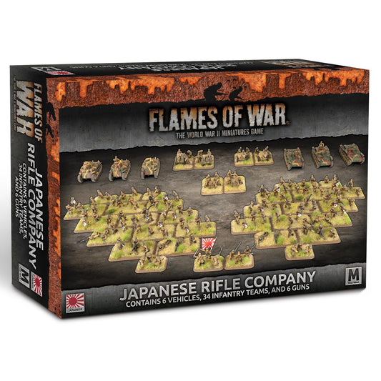 Flames of War - Japanese Rifle Company Army Deal - JPAB01