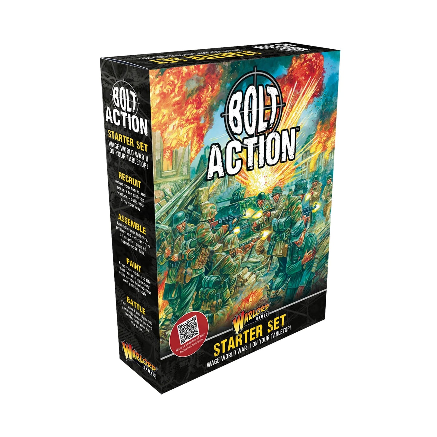 Warlord Games Bolt Action Starter Set - a 28mm World War 2 Strategy Tabletop Battle Game for 2 or more Players