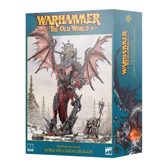 Warriors of Chaos : Lord on Chaos Dragon - Warhammer The Old World - Games Workshop