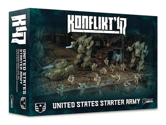 Konflikt 47 United States Starter Army - 28mm Scale - Warlord Games