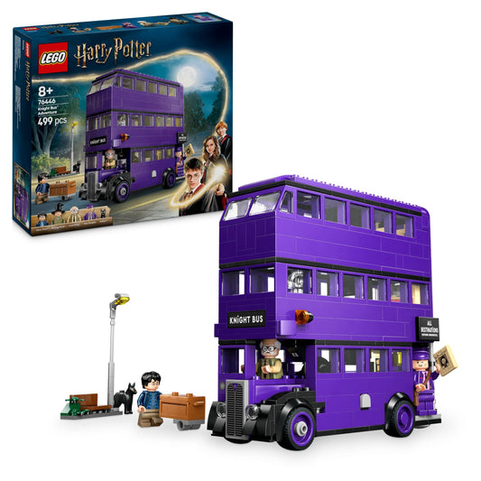 LEGO 76446 Harry Potter Knight Bus Adventure with 5 Collectible Minifigures plus Accessories incl. Wands